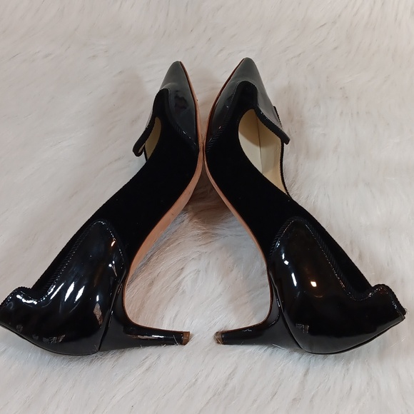 Rupert Sanderson  Designer Black Patent Leather Pumps Sz 38.5/ 8 main image 2